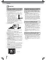 Предварительный просмотр 6 страницы Toshiba 19LV610U-T Owner'S Manual