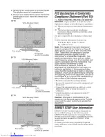 Предварительный просмотр 6 страницы Toshiba 19SL410U Owner'S Manual