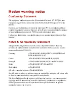 Предварительный просмотр 5 страницы Toshiba 2000 User Manual