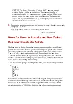 Предварительный просмотр 9 страницы Toshiba 2000 User Manual