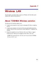 Предварительный просмотр 173 страницы Toshiba 2000 User Manual