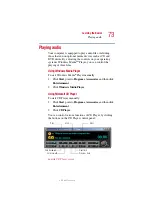 Предварительный просмотр 73 страницы Toshiba 2010 User Manual