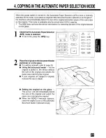 Preview for 29 page of Toshiba 2060 Operator'S Manual