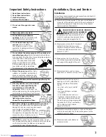 Preview for 3 page of Toshiba 20A23 Owner'S Manual