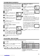 Preview for 9 page of Toshiba 20A23 Owner'S Manual