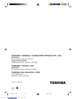 Preview for 36 page of Toshiba 20A42 Owner'S Manual