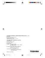 Preview for 16 page of Toshiba 20A44 Owner'S Manual