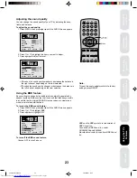 Preview for 25 page of Toshiba 20AF41 Owner'S Manual