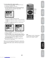 Preview for 21 page of Toshiba 20AF44 Owner'S Manual