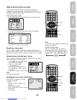 Preview for 27 page of Toshiba 20AF44 Owner'S Manual