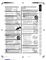 Preview for 3 page of Toshiba 20AF46C Owner'S Manual