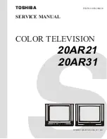 Toshiba 20AR21 Service Manual preview