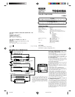 Toshiba 20AS22 Owner'S Manual preview