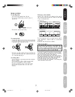 Preview for 7 page of Toshiba 20HLV16 Owner'S Manual