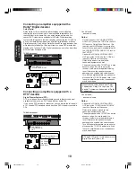 Preview for 18 page of Toshiba 20HLV16 Owner'S Manual