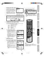 Preview for 31 page of Toshiba 20HLV16 Owner'S Manual