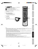 Preview for 45 page of Toshiba 20HLV16 Owner'S Manual