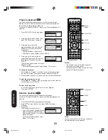 Preview for 50 page of Toshiba 20HLV16 Owner'S Manual