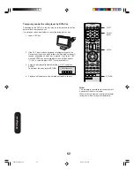 Preview for 62 page of Toshiba 20HLV16 Owner'S Manual