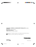 Preview for 72 page of Toshiba 20HLV16 Owner'S Manual