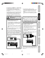 Preview for 17 page of Toshiba 20HLV86 - 20" LCD TV Owner'S Manual