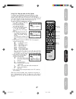 Preview for 27 page of Toshiba 20HLV86 - 20" LCD TV Owner'S Manual