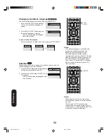 Preview for 52 page of Toshiba 20HLV86 - 20" LCD TV Owner'S Manual