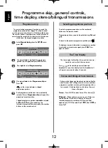 Preview for 12 page of Toshiba 20V300P Owner'S Manual