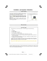 Preview for 4 page of Toshiba 20W330DB Owner'S Manual