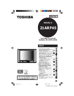 Toshiba 21ARF45 (Spanish) Guía Del Usuario предпросмотр