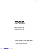 Preview for 36 page of Toshiba 21ARF46 Service Manual