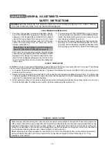 Preview for 3 page of Toshiba 21CS2TR Service Manual