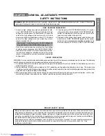 Preview for 3 page of Toshiba 21CSZ2R1 Service Manual