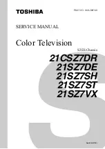 Toshiba 21CSZ7DR Service Manual preview