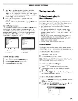 Предварительный просмотр 35 страницы Toshiba 22AV500U - 22" LCD TV Owner'S Manual