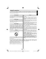 Предварительный просмотр 4 страницы Toshiba 22BL712G DIGITAL Series Owner'S Manual