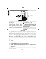 Предварительный просмотр 5 страницы Toshiba 22BL712G DIGITAL Series Owner'S Manual