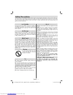 Preview for 3 page of Toshiba 22BV500B Owner'S Manual