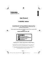 Preview for 2 page of Toshiba 22DL702B Owner'S Manual