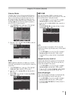 Предварительный просмотр 23 страницы Toshiba 22SL700A Owner'S Manual