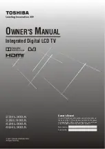 Toshiba 23HL900A Owner'S Manual preview