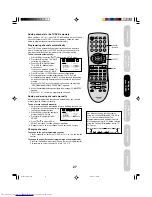 Preview for 27 page of Toshiba 23HLV84 Owner'S Manual