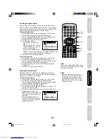 Preview for 31 page of Toshiba 23HLV84 Owner'S Manual