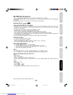 Preview for 55 page of Toshiba 23HLV84 Owner'S Manual