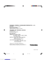 Preview for 68 page of Toshiba 23HLV84 Owner'S Manual