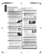 Preview for 4 page of Toshiba 23HLV86 Owner'S Manual