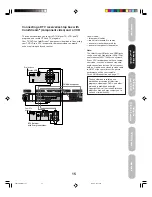 Preview for 15 page of Toshiba 23HLV86 Owner'S Manual