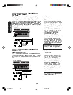 Preview for 18 page of Toshiba 23HLV86 Owner'S Manual