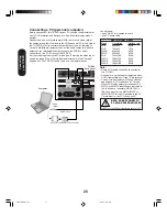 Preview for 20 page of Toshiba 23HLV86 Owner'S Manual