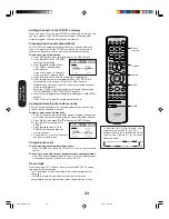 Preview for 24 page of Toshiba 23HLV86 Owner'S Manual